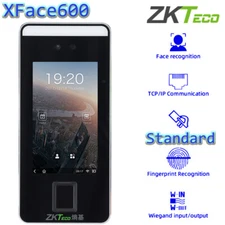 ZKTeco XFace600_Standard Biometric Fingerprint Door Access Time Attendance 12V