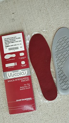 New Viscolas Insoles Shock Absorbing Cushion Men Shoe 8 - 9 WM 10 1/2 - 11 1/2 