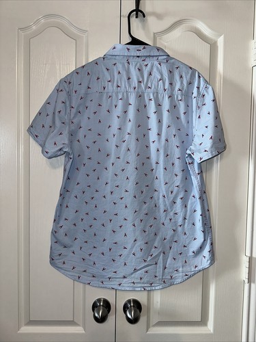 Sovereign Code Mens Large Cove Lobster Button Down Shirt - Picture 7 of 21