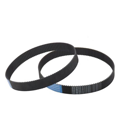 Timing Belt Belt S5M Rubber Width 15mm Length 250-2800mm Black Closed Loop Belt