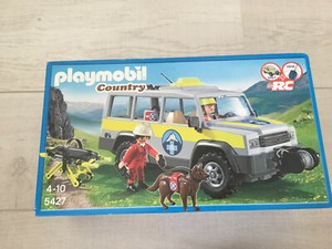 vehiculo rescate montaña playmobil