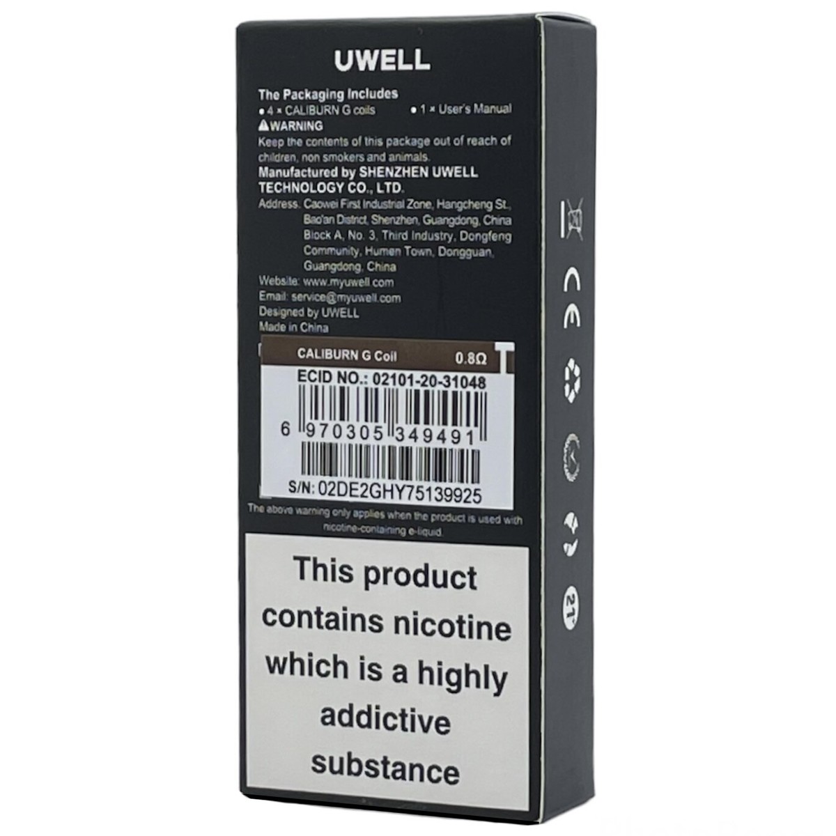 Uwell Caliburn G Coils E-Cigarette Vape E-Cig Pod UN2 Mesh Atomizer 0.8 (4pk) | eBay UK Uwell Caliburn G Coils E-Cigarette Vape E-Cig Pod UN2 Mesh Atomizer 0.8 (4pk) | eBay UK