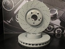 Genuine Mercedes-Benz R231 SL 350 400 450 AMG FRONT Brake Discs X2 A231421131207
