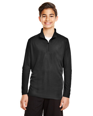 Team 365 TT31Y Youth Long Sleeve Zone Performance Quarter-Zip