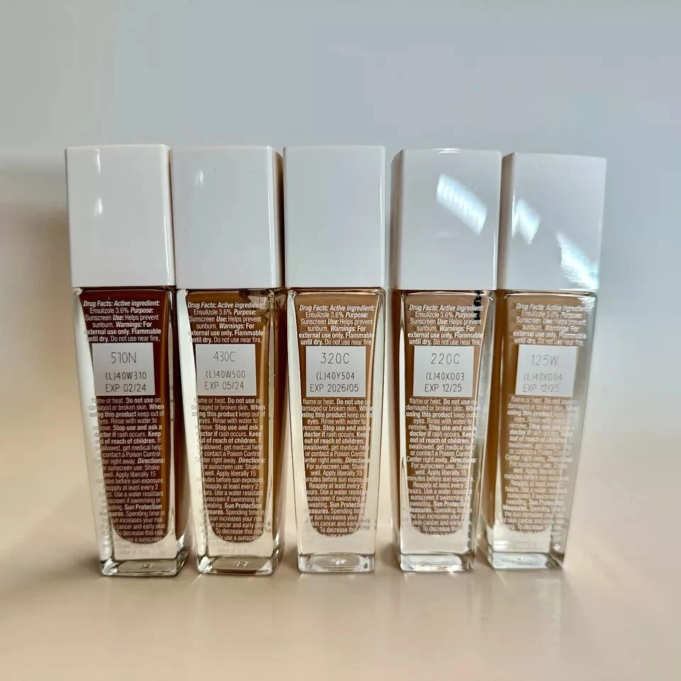 Lancome Teint Idole Ultra Wear Care & Glow Serum Foundation 1oz/30ml MULTI-SHADE - Image 4 of 4