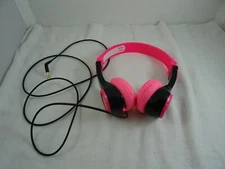 JLAB JBuddies Folding Kids Headphones Dancing Monkey Pink 