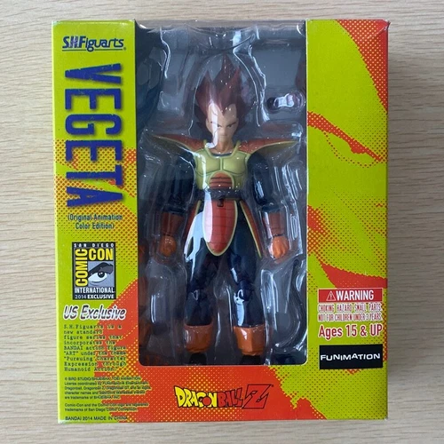 15cm New SHF D.B Z Vegeta Battle Dress Action Figure Statue Model Toy Box KO. - Picture 4 of 12