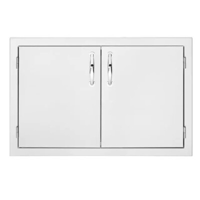 TrueFlame Double Access Door 26-Inch Stainless Steel Outdoor Kitchen TF-DD-26-A