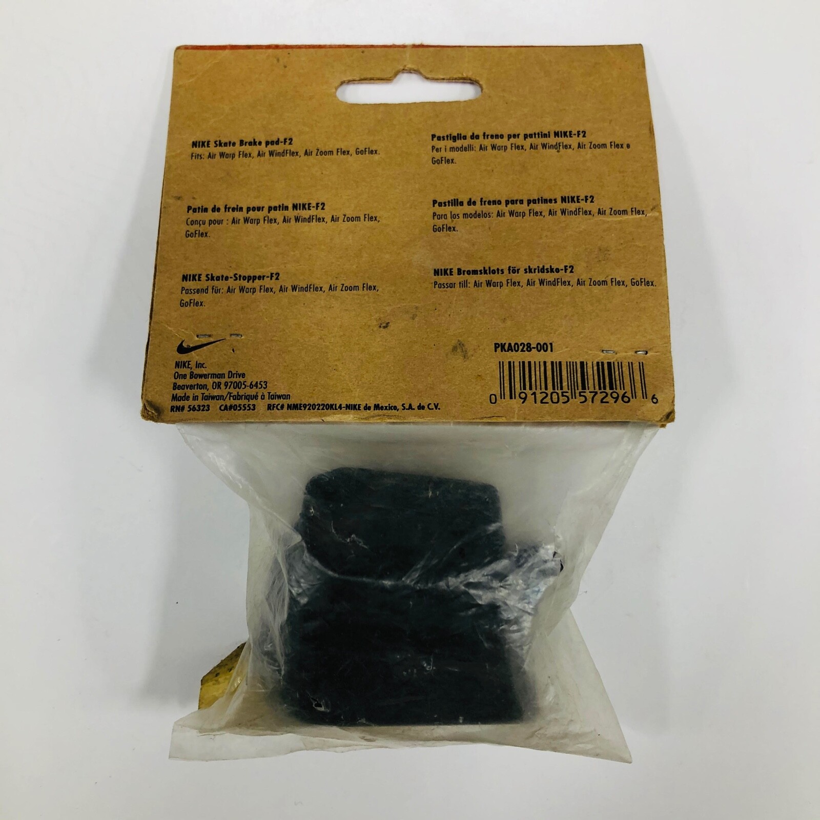 New Nike F2 inline brake pad rollerblades skates stopper frame pad replacement