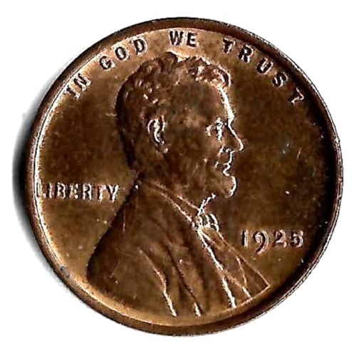 1925 - Lincoln Cent - High Grade (F-1)