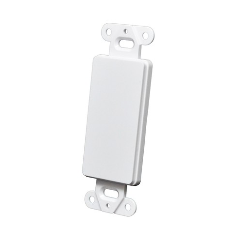 25pcs 1 Gang Decorator Blank Wall Plate Insert White - Picture 3 of 6