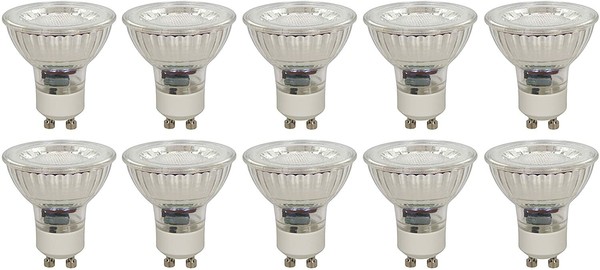 Led-Strahler Mcshine Mcob GU10, 3W, 250 Lm, Warmweiß, 10Er-Pack-image