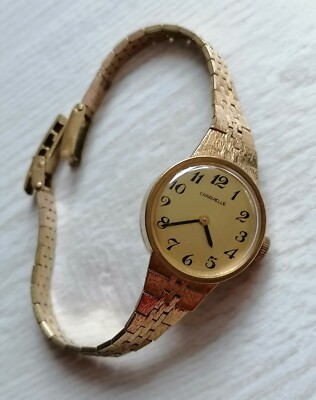 Gold Armband Uhr 333, mechanisch Uhr, läuft einwandfrei,  Top🌺