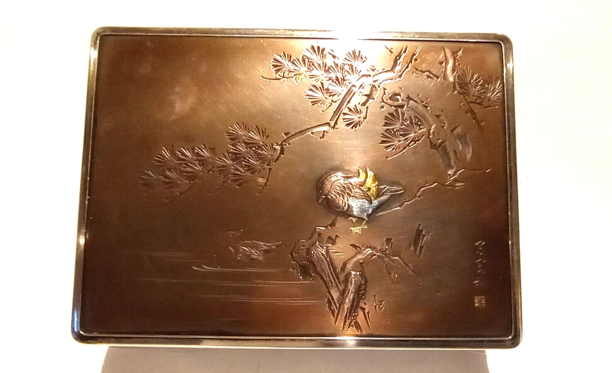 Silver Primary Antique Japanese Boxes 1900-1940 Age for sale | eBay
