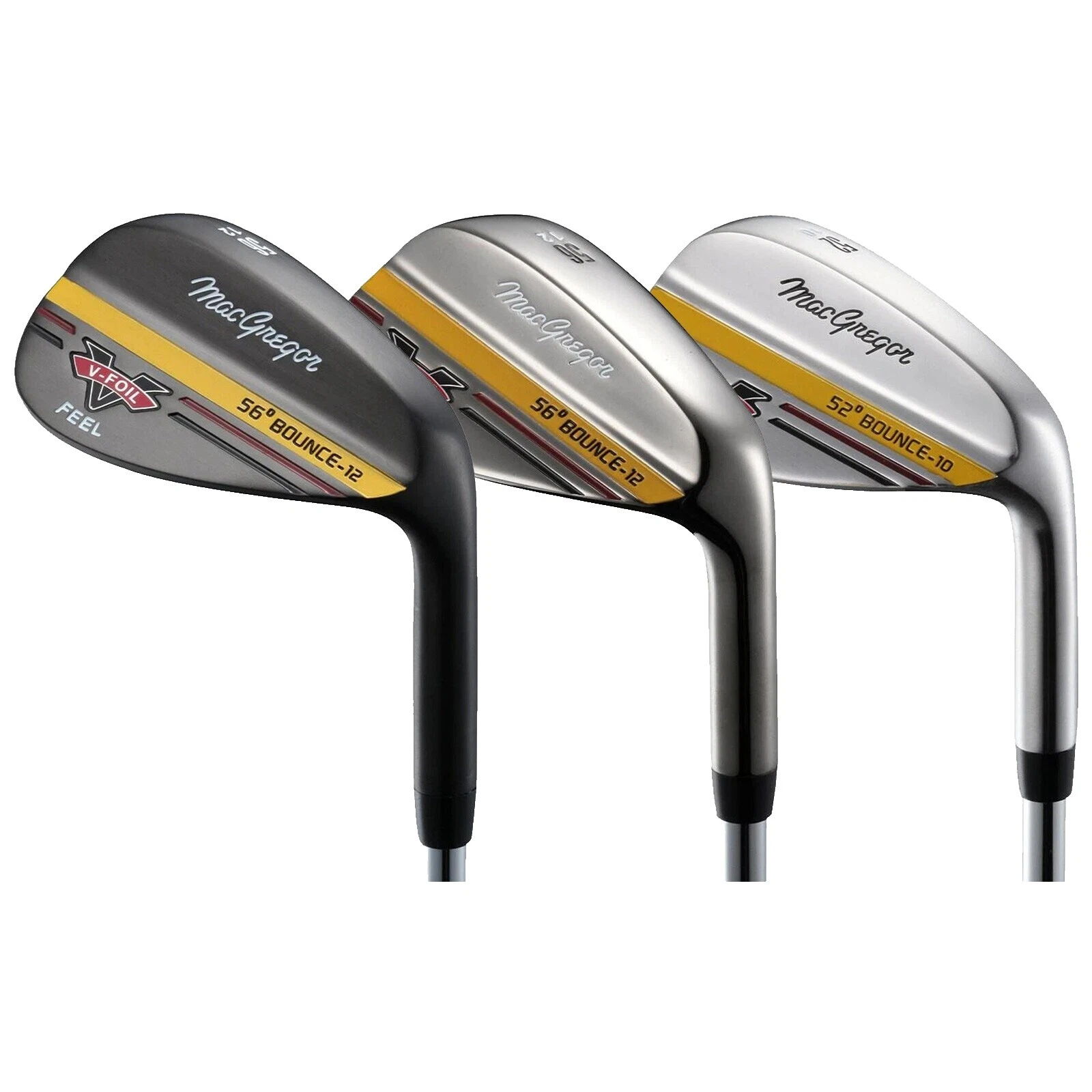 Cabeza de acero inoxidable MacGregor Regular Flex Palos de Golf