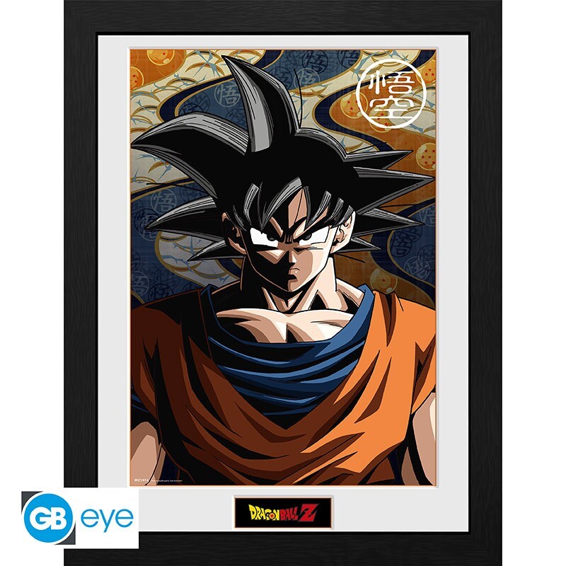ABYSTYLE DRAGON BALL - Poster Incorniciato: DBZ/"Goku" (30x40)