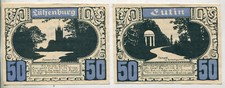 Pieniądze awaryjne: Lütjenburg Schleswig-Holstein 2 sztuki (769)