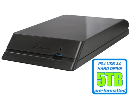 Avolusion (HDDGear) 5TB USB 3.0 External Hard Drive For PS4, PS4 Slim, PS4 Pro - Picture 1 of 5