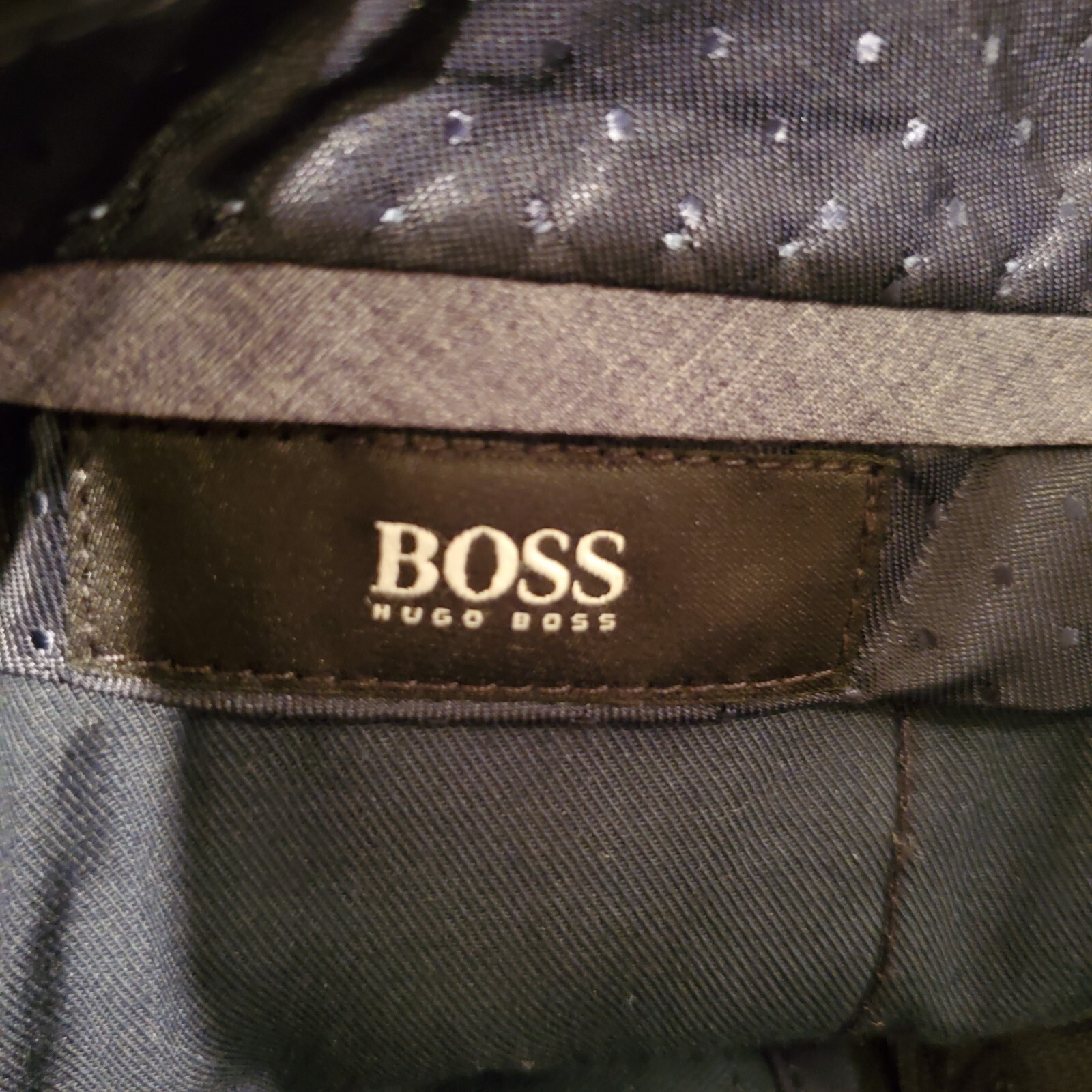 Hugo Boss Navy Blue Dress Pants 38x30 thumbnail 4