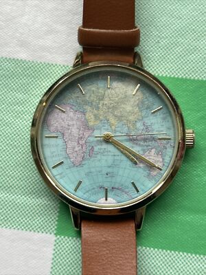 Eastern Hemisphere Gold Tone Women s Quartz Watch