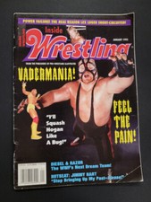 Inside Wrestling Magazine January 1995 Big Van Vader Hulk Hogan Jimmy Hart M453