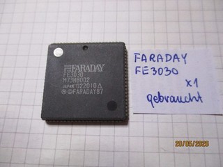 1x Vintage FARADAY FE3030 IBM AT Data Buffer PLCC84 gebraucht ungeprüft