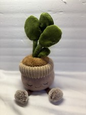 Greenhouse by Russ 12 Inch Plush Stuffed Succulent Potted Plant Toy Sitting