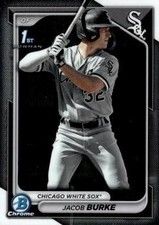 2024 Bowman #BCP-116 Jacob Burke Chrome Prospects