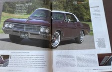 1966 Buick Skylark Hardtop 6 Pg Color Article