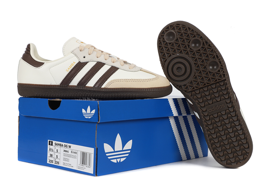 adidas gazelle silver green womens adidas Samba OG Shoes - Men's - Core Black / Cloud White / Gum main image 0