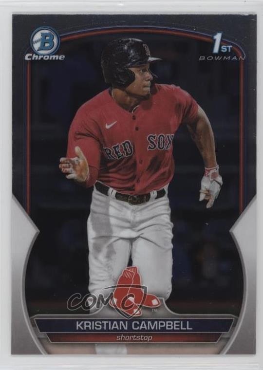 2023 Bowman Draft Chrome Kristian Campbell #BDC-125 12g7