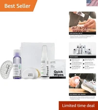All-in-One Shoe Care Set with Deep Cleaning Solution & Fresh Wipes - Starter Box