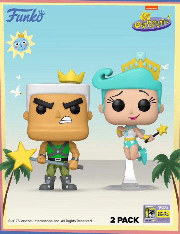 SDCC 2025 FUNKO POP! JORGEN VON STRANGLE & TOOTH FAIRY OFFICIAL STRK