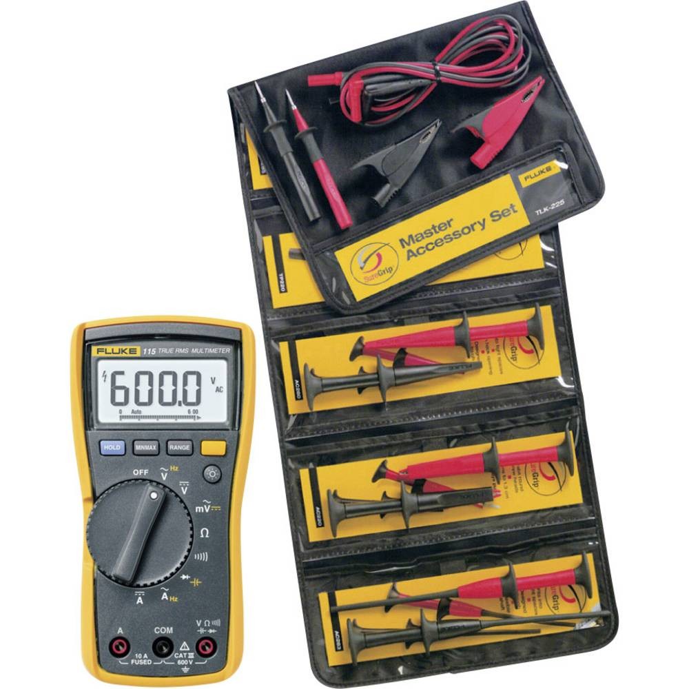 Multimètre Fluke FLK115 résistant pour le contrôle des circuits électriques
