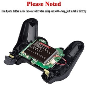 3Pcs 1800Mah LIP1359 Battery Replacement for Sony PS3 Playstation 3 Sixaxis Dual