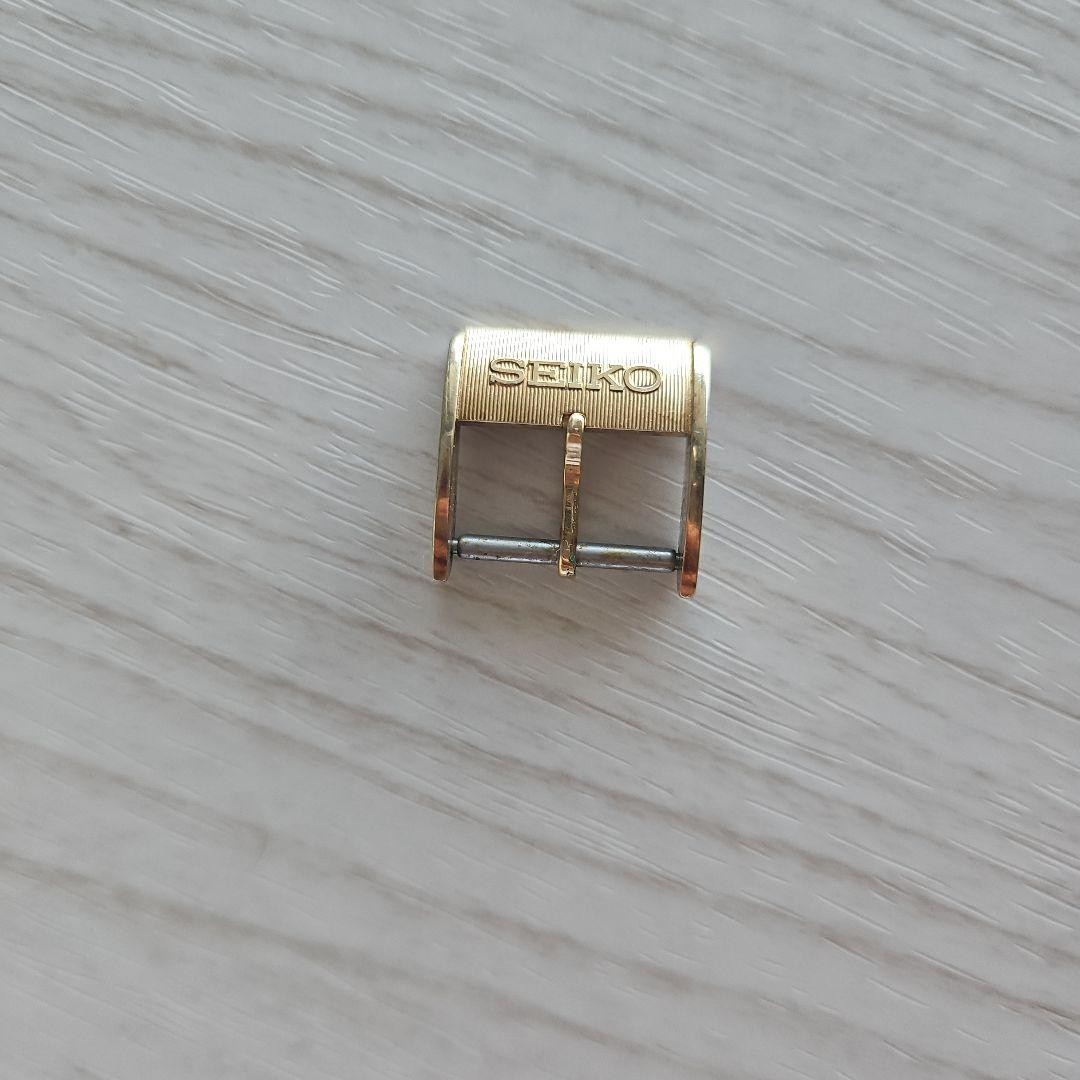 Genuine Seiko 15Mm Wide Watch Tuckle Sgp Gold