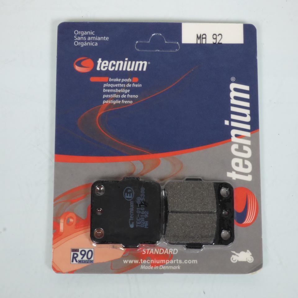 Plaquette de frein Tecnium AR pour quad Yamaha 450 Yfz S 2004-2005