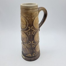 Vintage Salt Glazed German Beer Stein WF Kirchheimbolander 1992 Deer Hunting