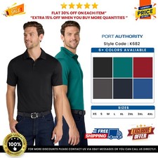 Port Authority K682 Men's Short Sleeve City Stretch Moisture-Wicking Polo