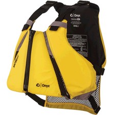 ONYX 122000-300-060-14 MoveVent Curve Life Vest Yellow, XL/2XL
