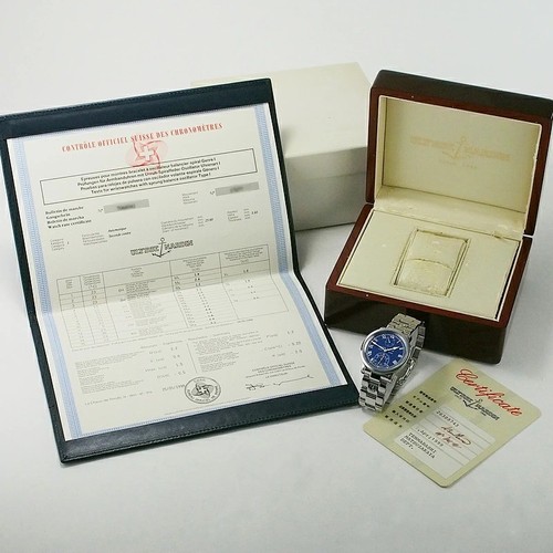 Ulysse Nardin Marine Chronometer 26388 Blue Dial Automatic SS Box Papers 36mm