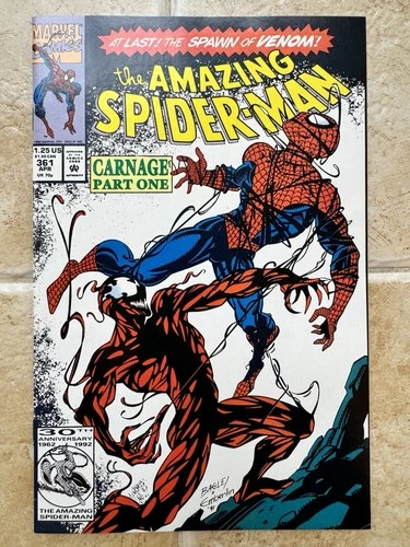 Amazing Spider-Man #361 (1992) Key 1st app Carnage HIGH GRADE SEE PHOTOS