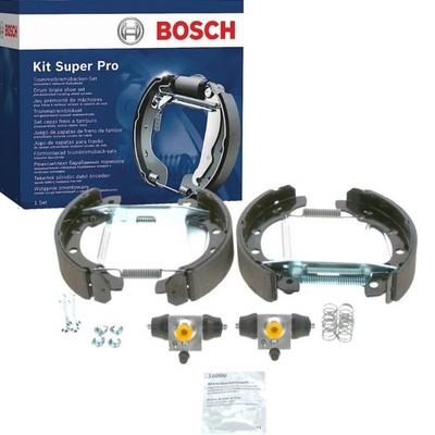 Bosch 0 204 114 546 Bremsbackensatz für VW SEAT Bremsklötze Set Kit Backenset