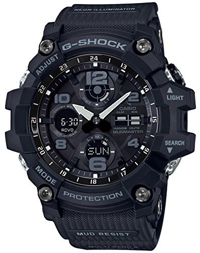 Casio G-SHOCK GWG-100-1AJF MUDMASTER Total Black Atomic Solar Uhr JP - Bild 1 von 6