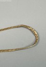14KT Yellow Gold Herringbone Chain Necklace - Tested | eBay