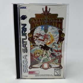 Magic Knight Rayearth Sega Saturn Working Designs CIB w/Reg Card Hikaru Variant!