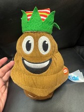 2016 POOP EMOJI Plush Animated Elf Dance Farting Holiday Santa Kids of America