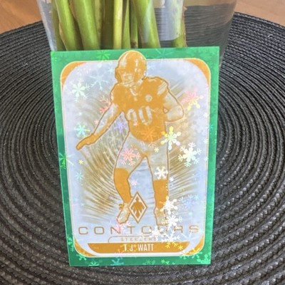 Panini 2025 Phoenix Contours Green T.J. Watt Steelers #27 /75