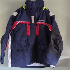 Advanced Experience Ocean Challenge Blue Racing Crew Jacket Size L