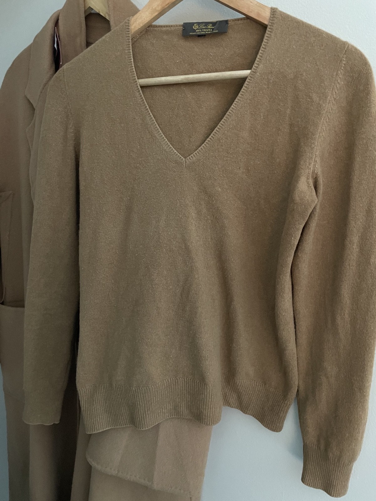 Authentic Loro Piana 100percent vicuna sweater I bought at Loro Piana Outlet -Current image 5